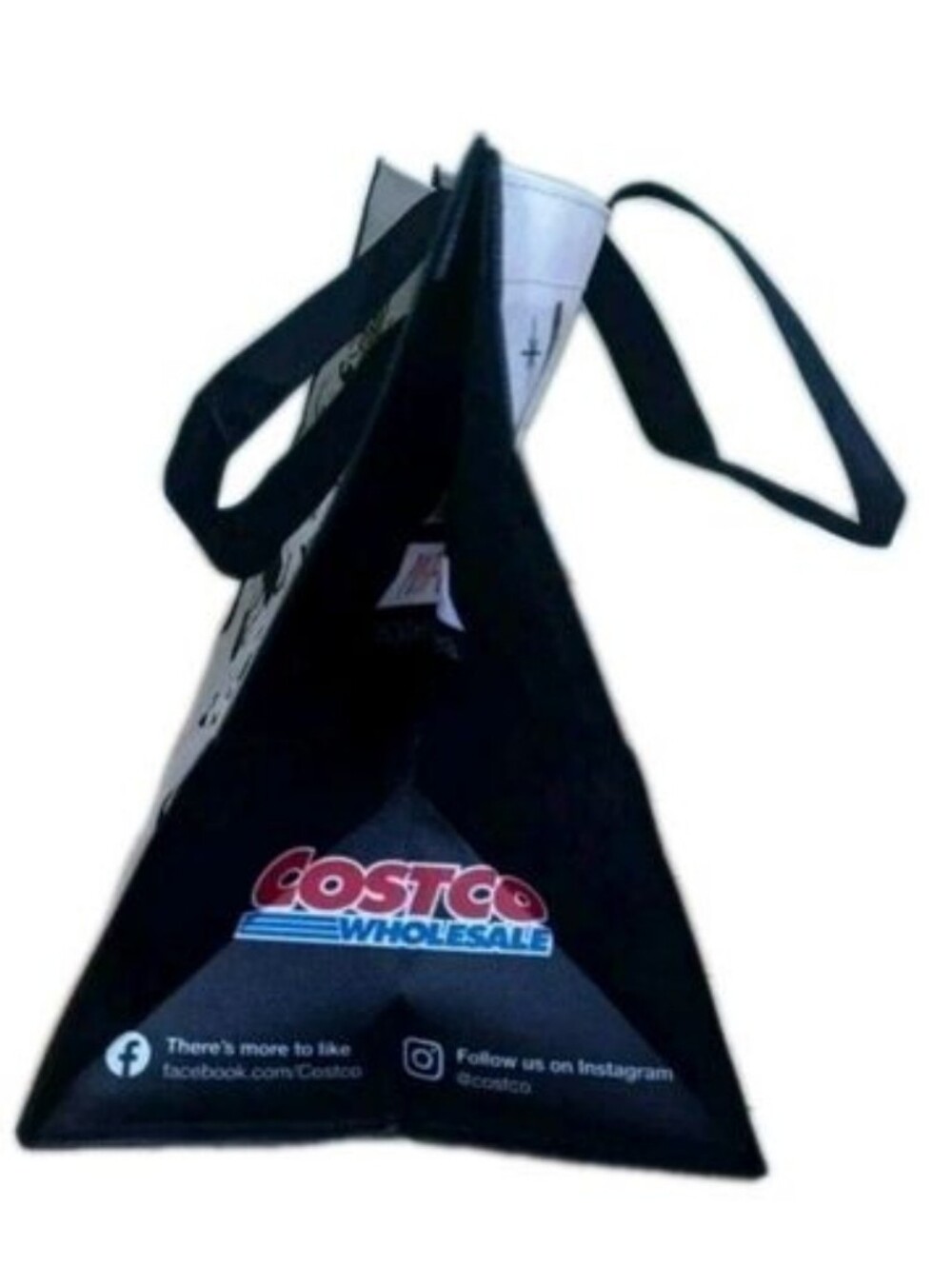 COSTCO KEEP COOL REUSABLE CHARACTER TOTE SHOPPING BAGS -4 BAGS -LARGE HEAVY DUTY - Picture 2 of 10